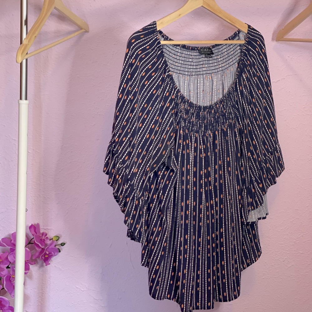 Plus size Women’s shoulder out blouse
